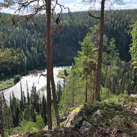 Kitka Riverview Retreat With Sauna Kuusamo
