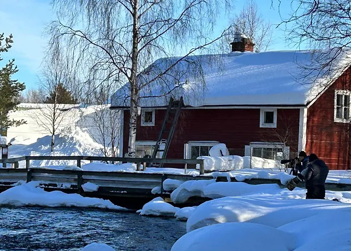 Kitka Riverview Retreat With Sauna Apartment