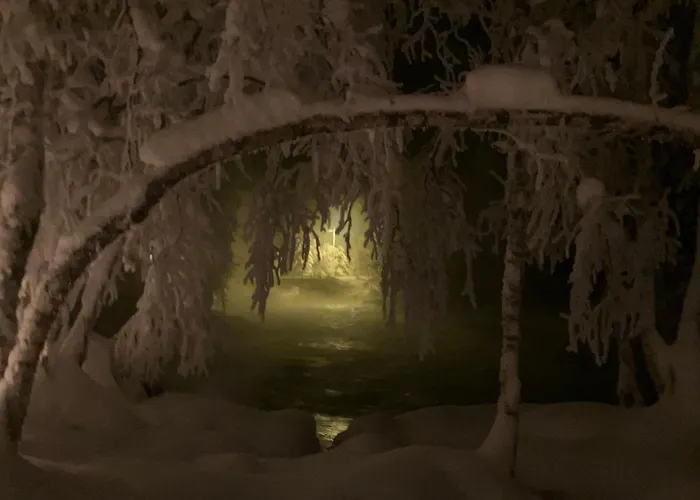 Apartment Kitka Riverview Retreat With Sauna Kuusamo