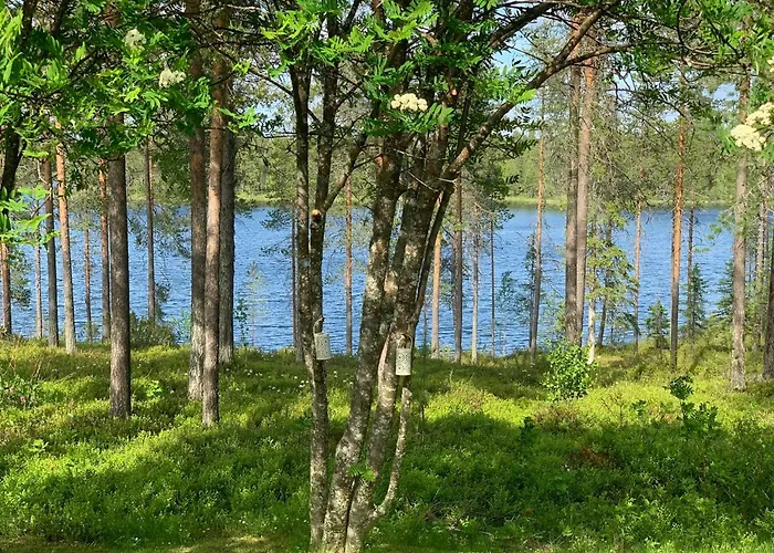 Apartment Kitka Riverview Retreat With Sauna Kuusamo