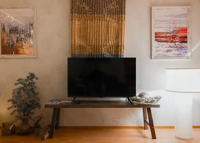 Apartment Kitka Riverview Retreat With Sauna